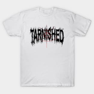 Tarnished black metal font T-Shirt